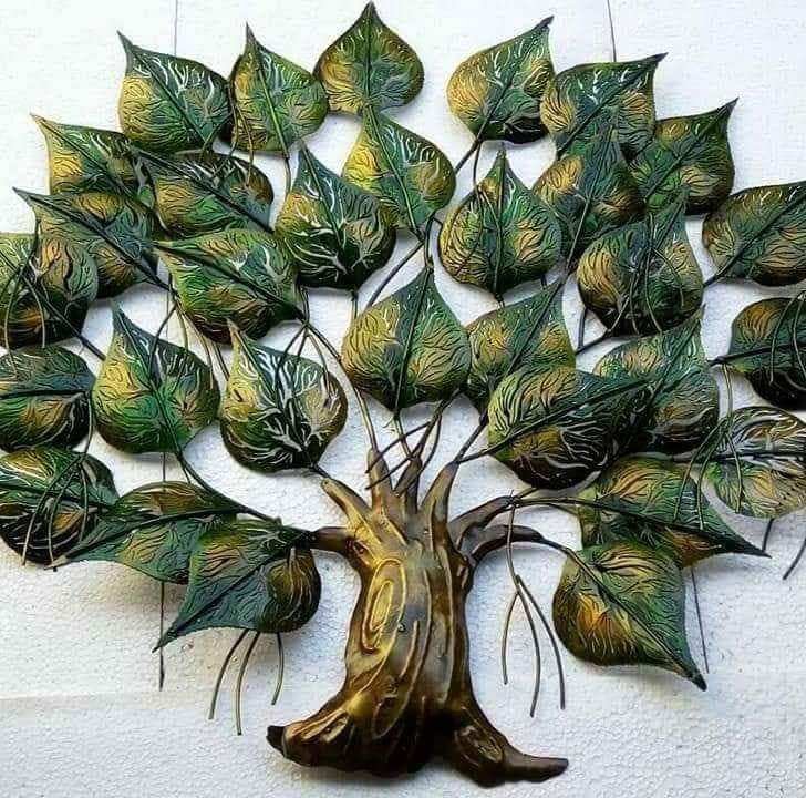 Metal handicraft tree